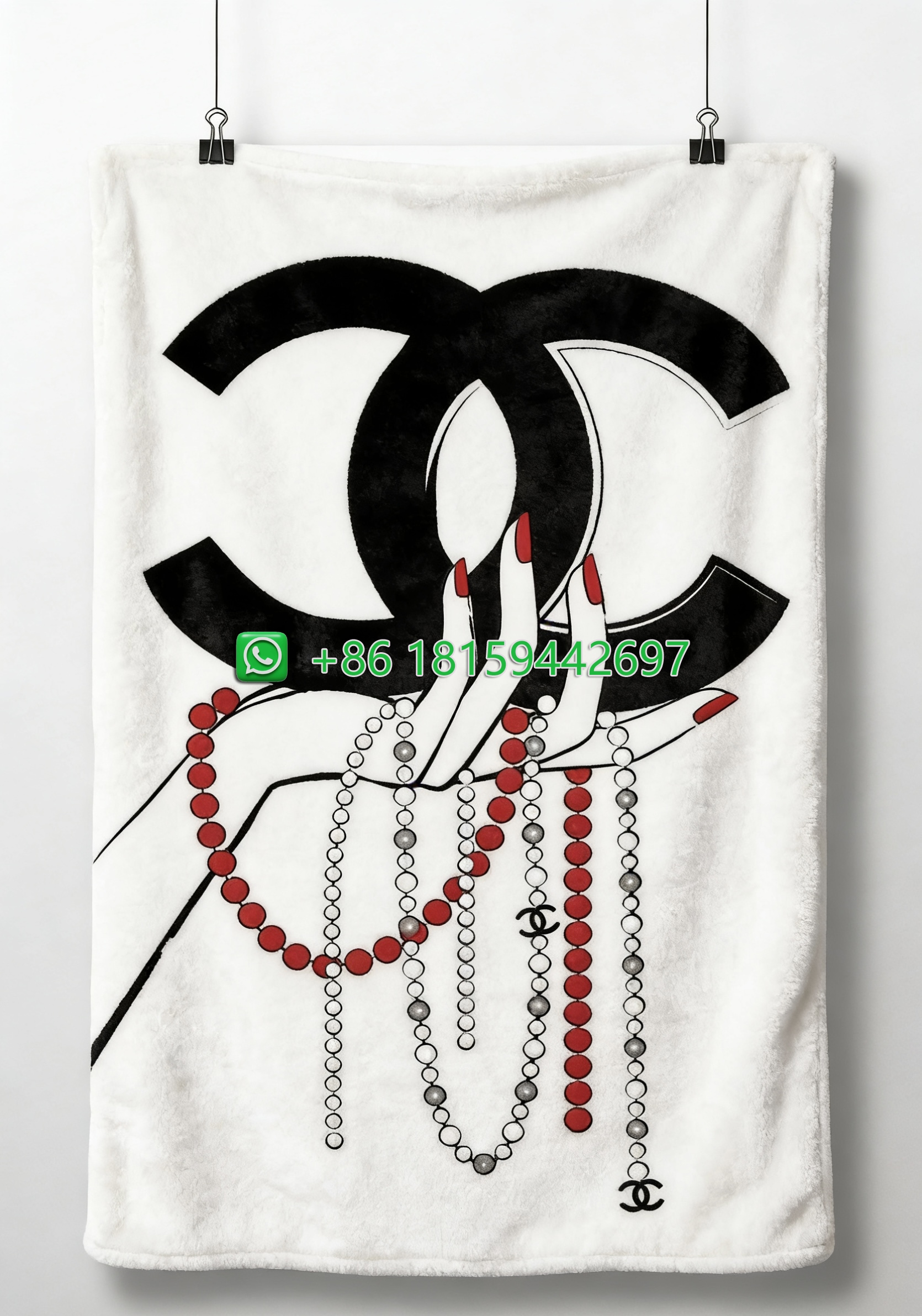 Chanel Throw Blankets
